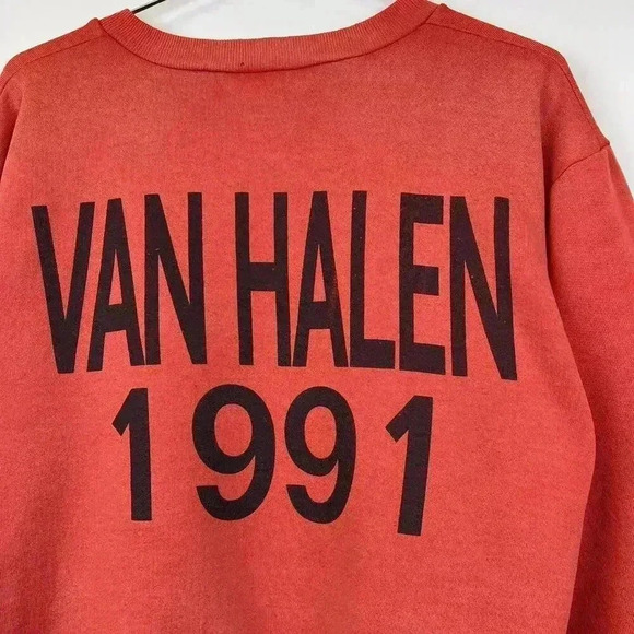 Vintage Van Halen Sweatshirt - 1991 90s - Picture 3 of 7